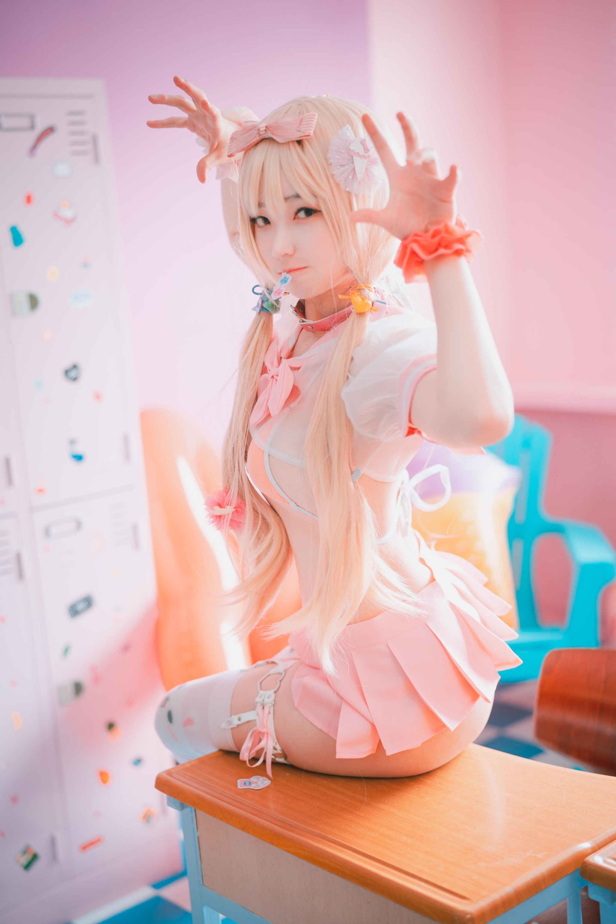 图片[1]-Bambi – NO.019 Sheer Pink [28P]-XikXak